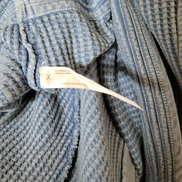 Free People Blue Mason Hoodie | Fall Hoodie | Size Medium - Picture 7 of 9